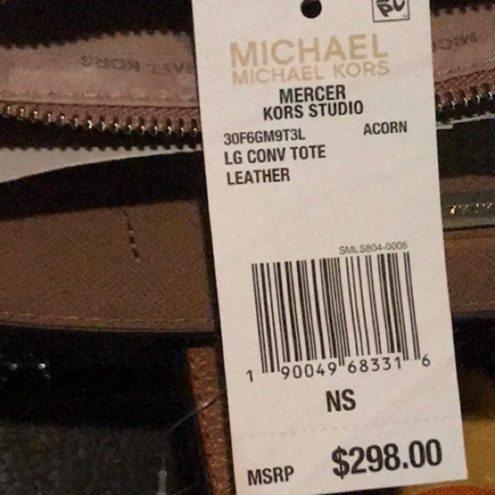 ➡️SOLD⬅️MICHAEL KORS Mercer Large Pebbled tote - Picture 5 of 8